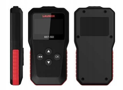 Цифровой тестер-измеритель для батарей и аккумуляторов с LCD-дисплеем 12 В LAUNCH BST-560 Харків - зображення 5