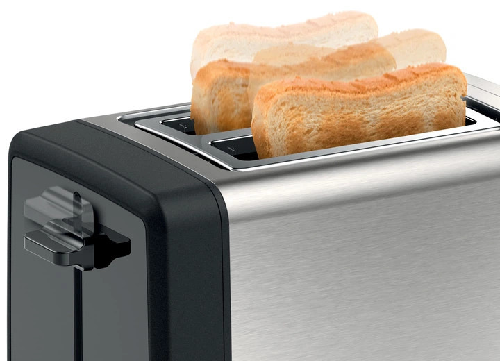 Тостер Bosch TAT4P420 970 Вт серебристый Киев - изображение 10