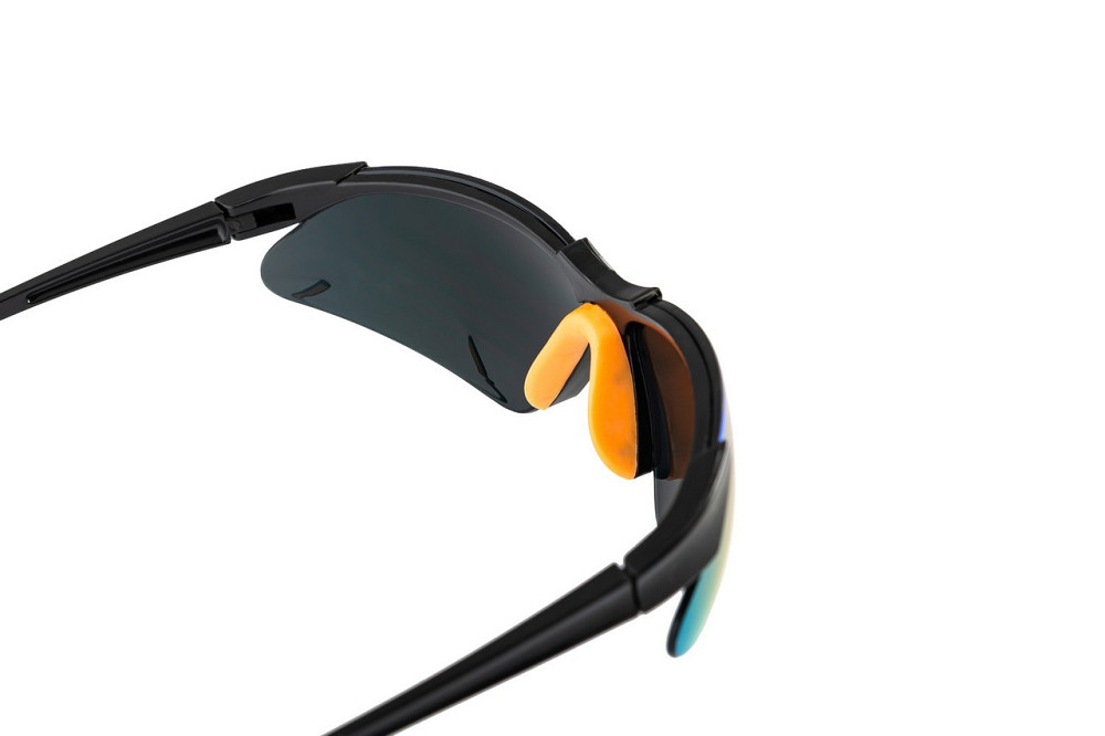 Очки открытые MASTERTOOL SPORTLINE GOLD MIRROR защита от царапин ANTI-SCRATCH мягкий носоупор Харьков - изображение 3