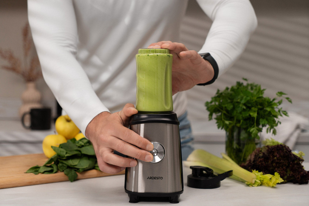 Блендер для смузи Ardesto SBG-F350 350 Вт Київ - зображення 9