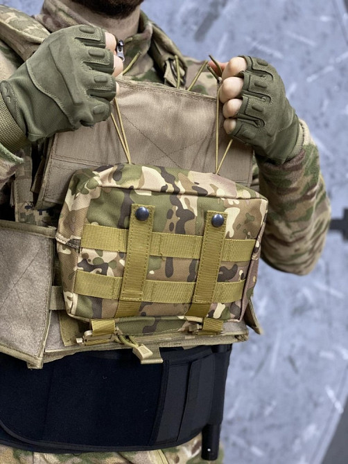 Напашник для плитоноски олива Луцьк - зображення 2