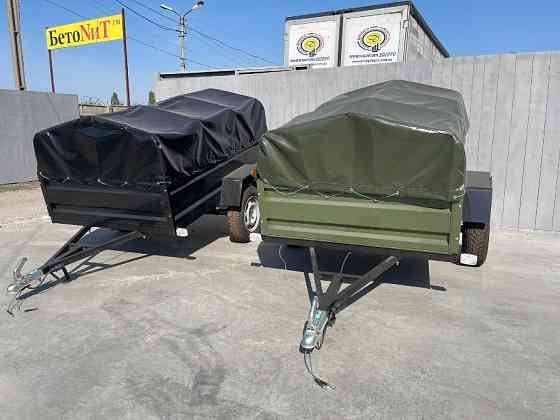 Надійний причіп до авто 200х130х40 та інші моделі Валки