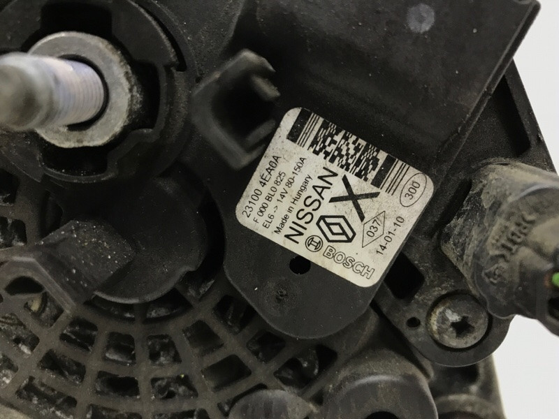 Генератор Nissan Qashqai J11 1.5 DIESEL K9K 2013 (б/у) Київ - зображення 6