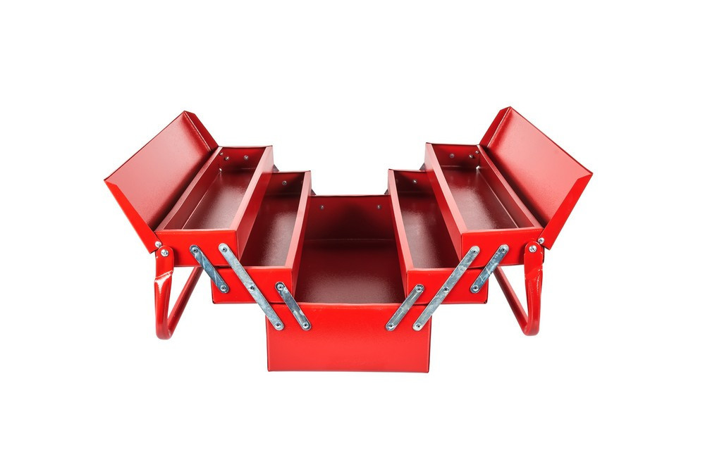 Ящик для инструментов MASTERTOOL металлический 550 мм 3 яруса/5 отделений 79-5505 Харьков - изображение 2