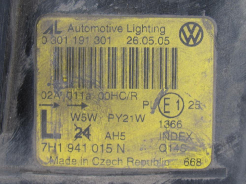 Фара левая VW T5 2004-2010 Ковель - зображення 2