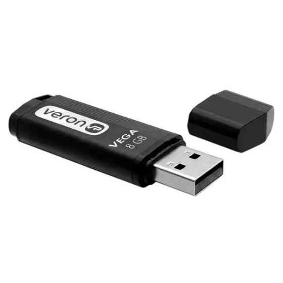 Флеш пам`ять Veron USB 8GB Vega Series 121 Black Харків