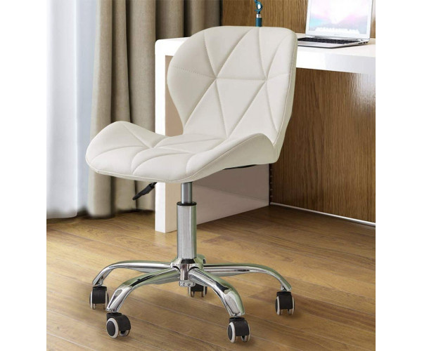 Крісло Стар Нью на колесах біле Дніпро - зображення 3