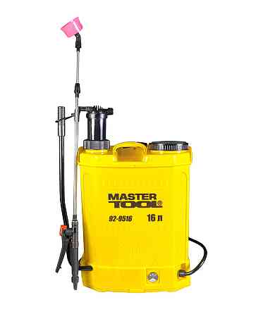Опрыскиватель аккумуляторный MASTERTOOL "Classic" комбинированный 16 л 12V 8Ah 92-9516 Харків