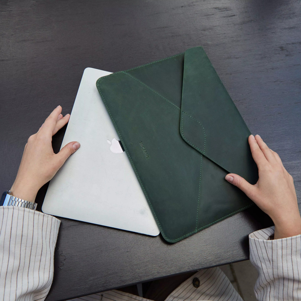 Чехол для ноутбука винтажный Incarne Message MacBook Pro 13" 2016-2025 message-green-vintage-pro-13  Київ - зображення 7