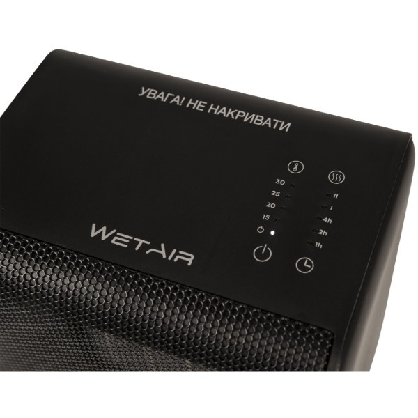 Тепловентилятор WetAir WFH-50B 1800 Вт черный Киев - изображение 6