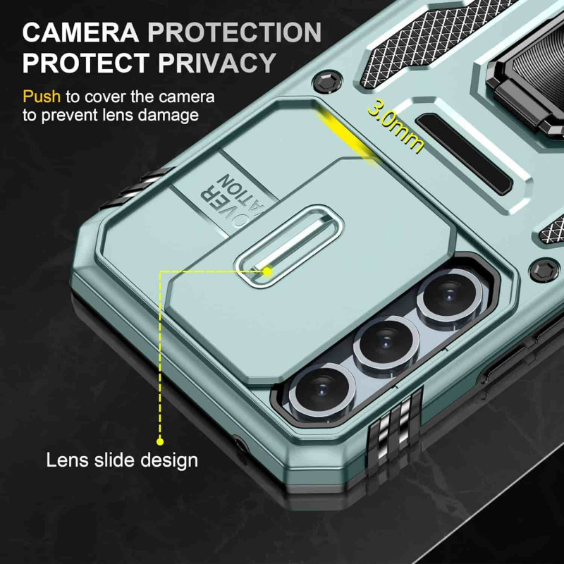 Ударопрочный чехол Camshield Army Ring для Samsung Galaxy A34 5G Херсон - зображення 10