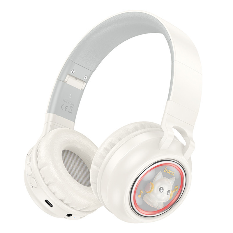 Накладные беспроводные наушники Hoco W50 Cute fun Херсон - зображення 2