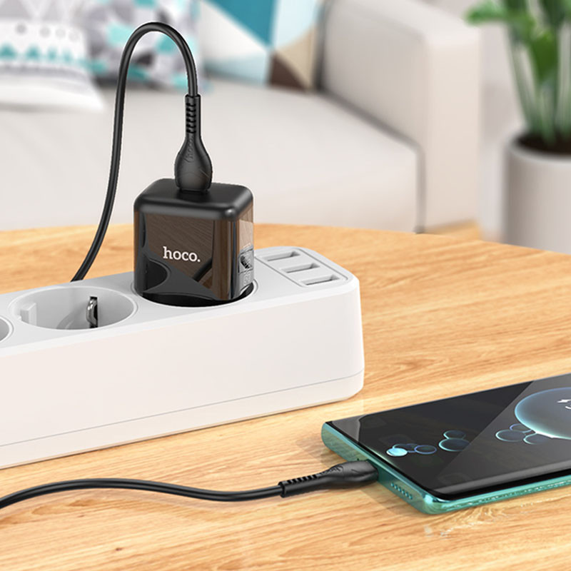 СЗУ Hoco N32 Glory PD30W (1USB-C) + кабельType-C to Lightning Херсон - зображення 11