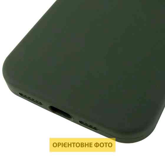 Чехол Silicone Case (AA) Logo with MagSafe для Apple iPhone 16 (6.1") Херсон