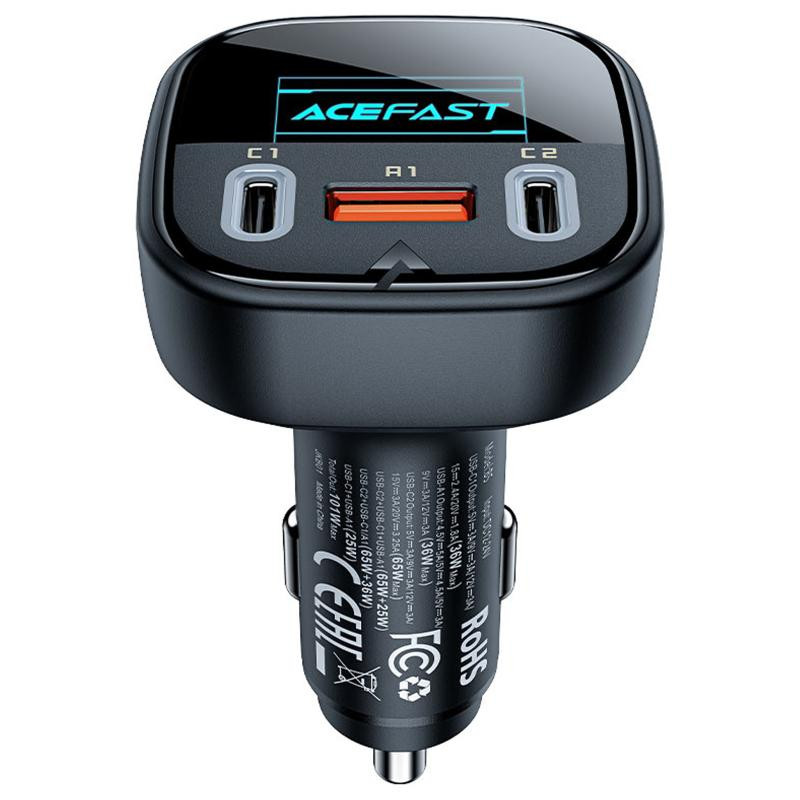 АЗУ Acefast B5 PD36W+QC4.0 total 101W (1USB-A/2C) Херсон - зображення 2