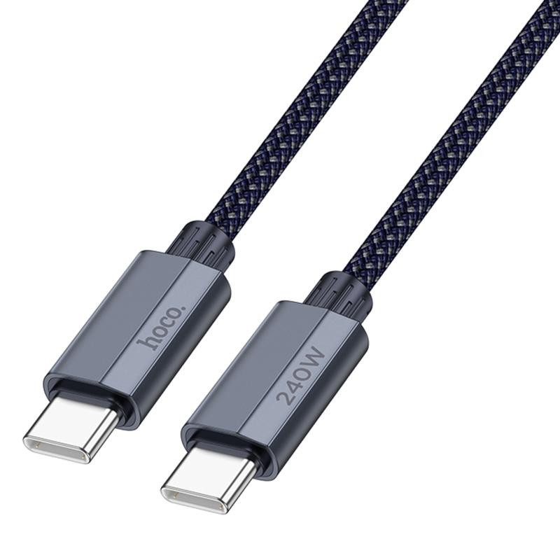 Дата кабель Hoco U134 Primero Type-C to Type-C 240W (1.8m) Херсон - изображение 2