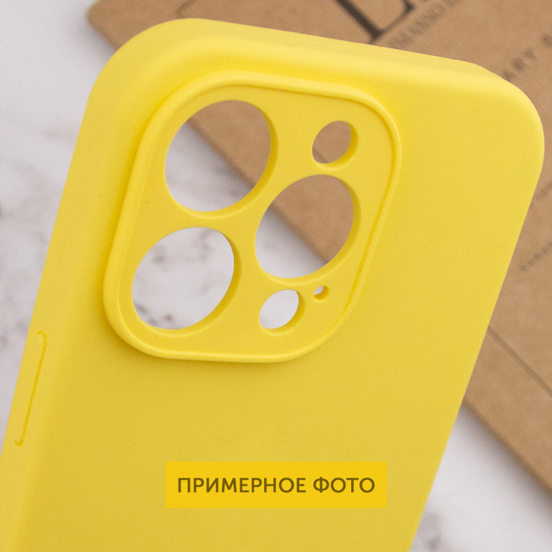 Чехол Silicone Case Full Camera Protective (AA) NO LOGO для Apple iPhone 16 (6.1") Херсон - зображення 4