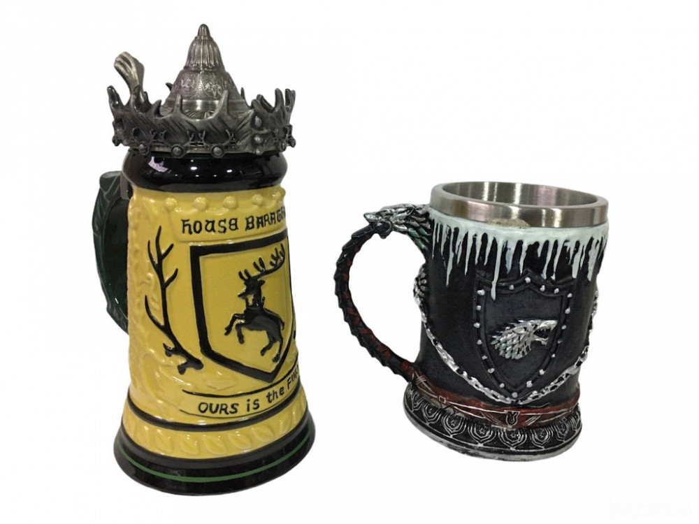 Подарочный набор Кружка Game Of Thrones House Герб Баратеонов Игра Престолов и Winter Is Coming Star Киев - изображение 2