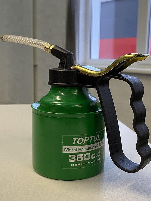 Масленка металлическая TOPTUL 350 мл гибкий наконечник NCAA0135 Харків - зображення 3