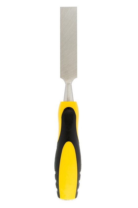 Стамеска плоская по дереву ударная MASTERTOOL CrV 22 мм с двухкомпонентной ручкой 14-1522 Харьков - изображение 11