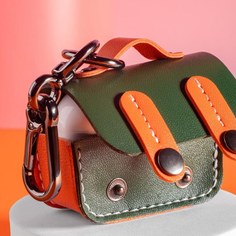 Кожаный футляр Briefcase для наушников AirPods 3 Херсон - изображение 5