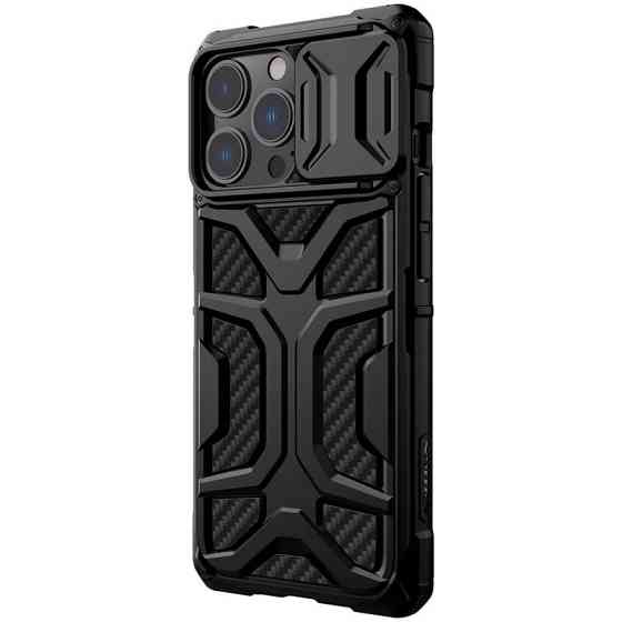 TPU+PC чехол Nillkin CamShield Adventurer (шторка на камеру) для Apple iPhone 13 Pro (6.1") Херсон