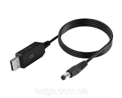 Кабель для роутера 5V-12V DC 5,5x2,1mm / Кабель для WIFI роутера з перетворювачем напруги. Одесса