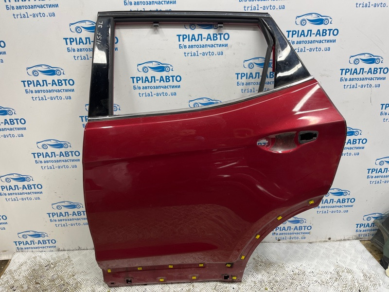 Дверь задняя левая Hyundai Santa fe DM 2.4 БЕНЗИН G4KJ 2012 (б/у) Київ - зображення 8