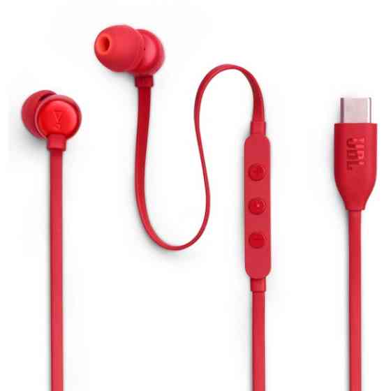 Навушники JBL Tune 310C Type-C Red (JBLT310CRED) (Код товару:40254) Харьков