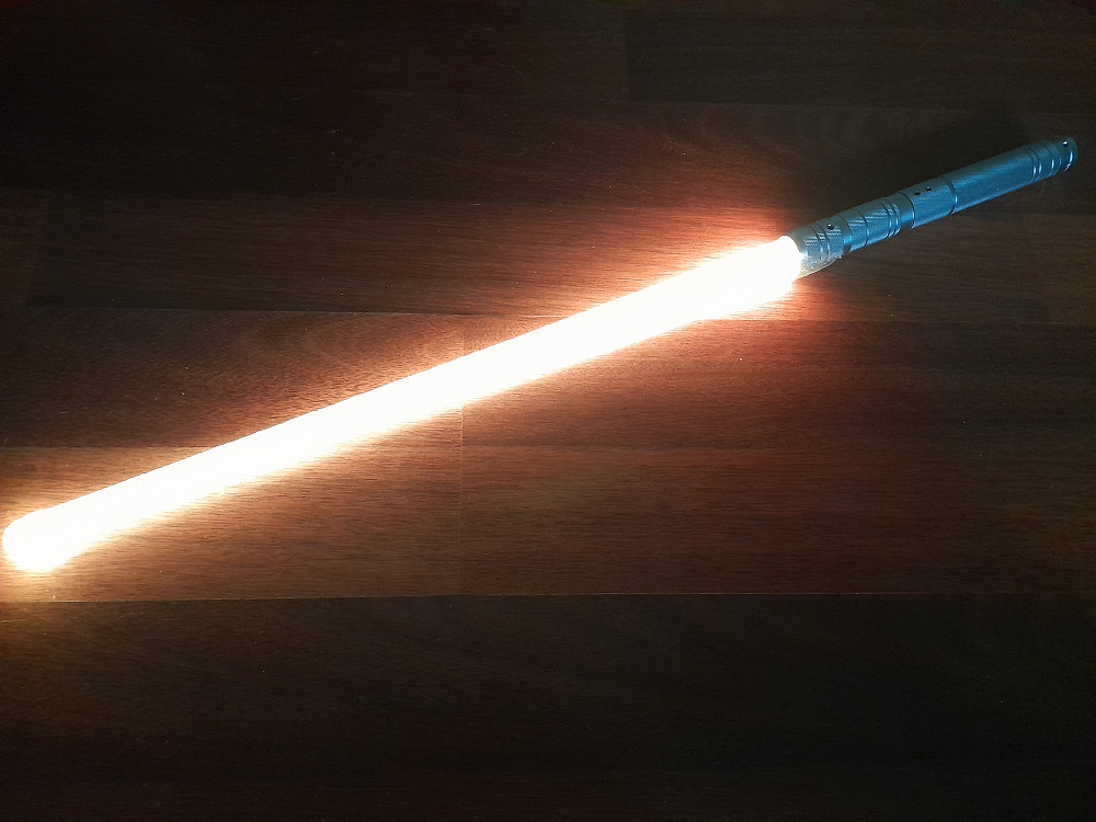 Световой меч 14 цветов на аккумуляторе металлическая рукоятка Киев - изображение 4