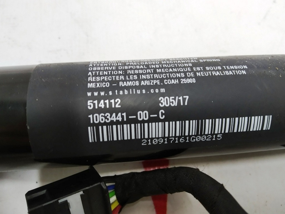 2Амортизатор подъема задней двери вторичный Tesla model X 1063441-00-F Київ - зображення 3