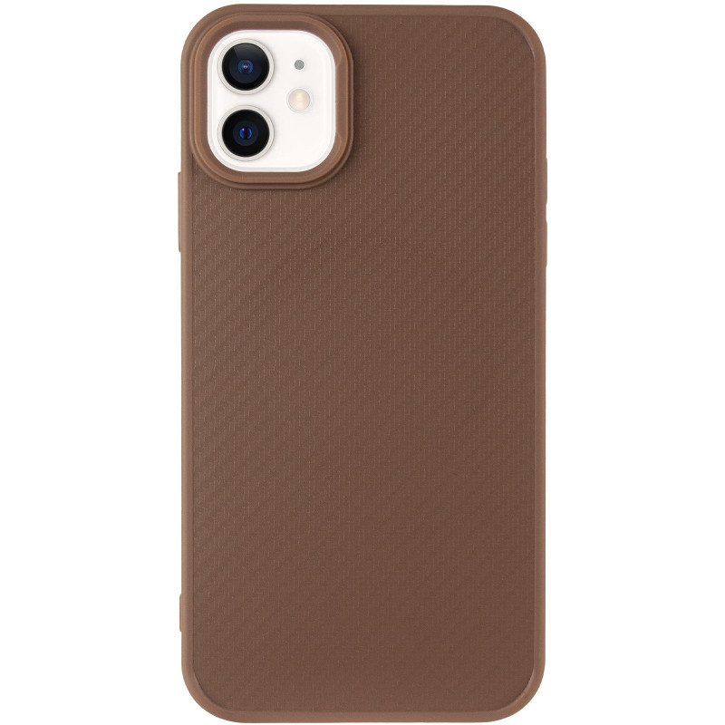 TPU чехол Carbon Protective with Magsafe для Apple iPhone 11 (6.1") Херсон - зображення 2