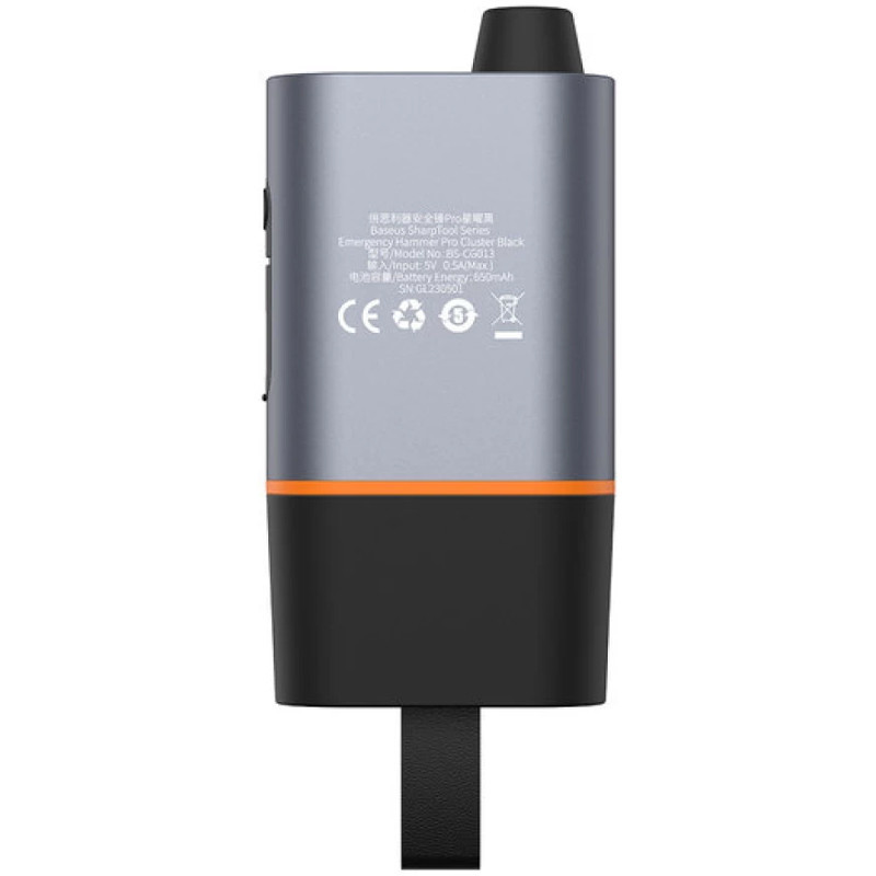 Автомобильный спасательный молоток Baseus SharpTool Series Emergency Hammer Pro (C10934401111-00) Херсон - изображение 2