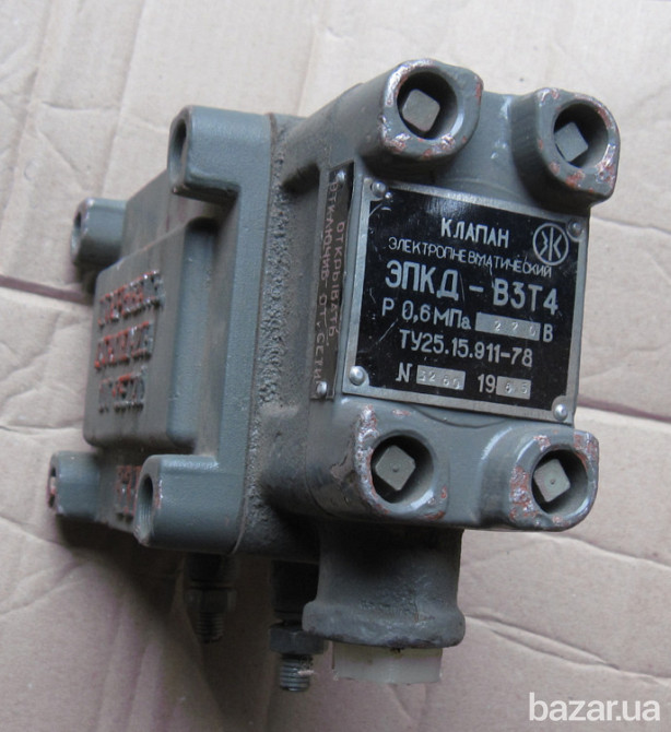 Клапан електропневматичний подвійний вибухозахищений ЕПКД-В3Т4 Сумы - изображение 1