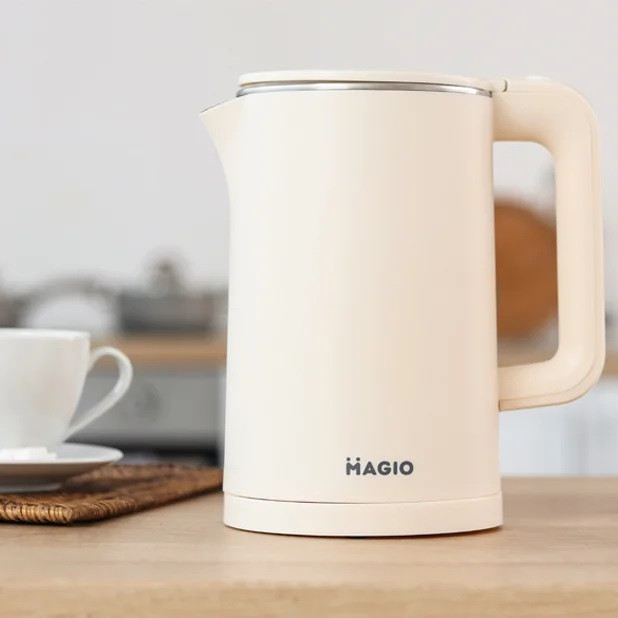 Электрочайник Мagio MG-502 1.5 л бежевый Київ - зображення 1