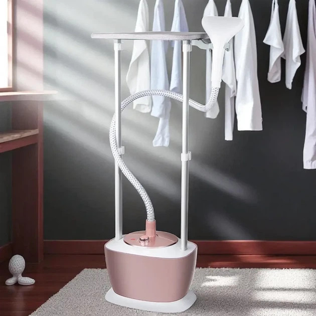 Отпариватель Domotec MS-3042 2000 Вт розовый с серым Київ - зображення 8