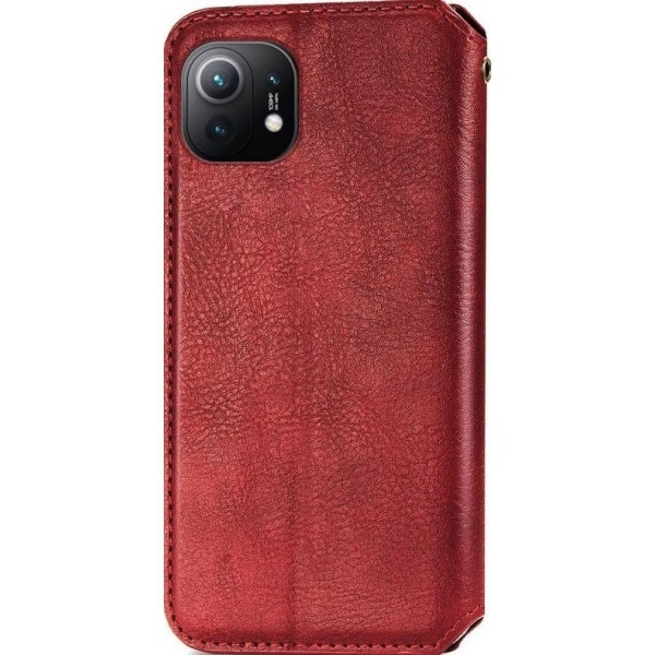 Чохол-книжка Getman Cubic для Xiaomi Mi 11 Lite/11 Lite 5G Red (Код товару:18360) Харьков - изображение 5