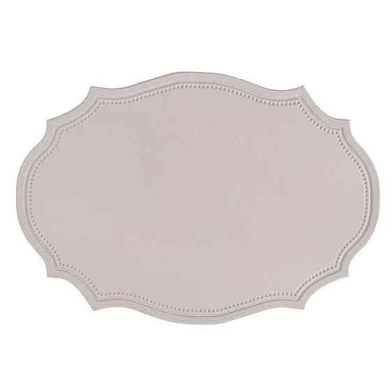 Подставки под тарелку Leeseph 30*43см 4шт серые овальные Одеса