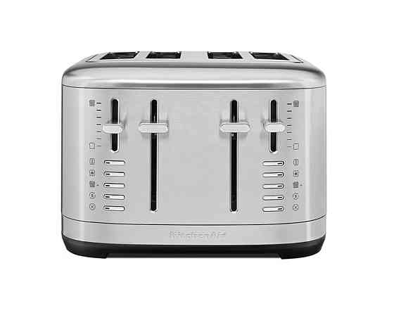 Тостер KitchenAid 5KMT4109ESX 1640 Вт серый Київ