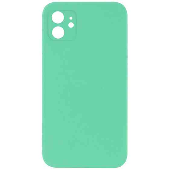 Чехол Silicone Case Square Full Camera Protective (AA) NOLOGO для Apple iPhone 11 (6.1") Херсон