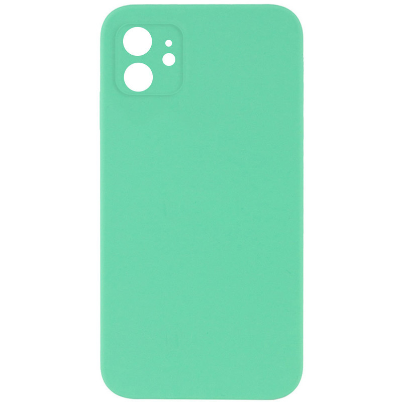 Чехол Silicone Case Square Full Camera Protective (AA) NOLOGO для Apple iPhone 11 (6.1") Херсон - зображення 4