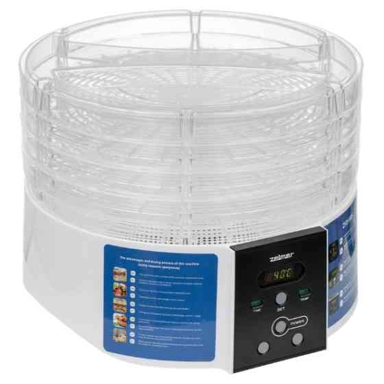 Сушилка для овощей и фруктов ZELMER ZFD1005 520 Вт белая Київ