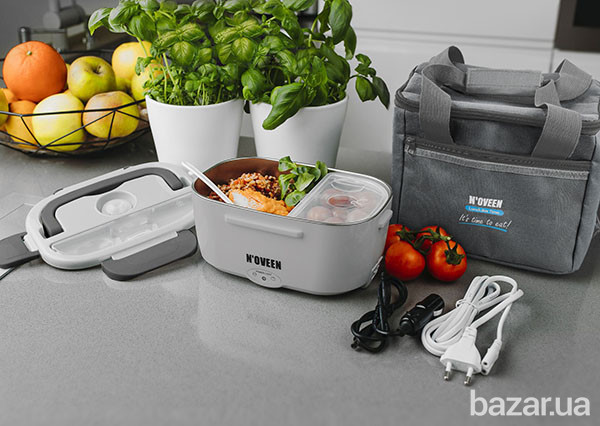 Ланч-бокс с подогревом от 230В и 24В с термосумкой Noveen LB2410 Одесса - изображение 3