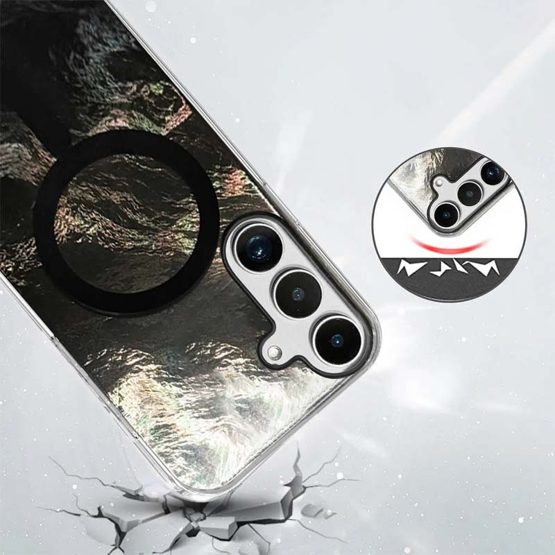 Чехол TPU Shiny Mountain (MagFit) для Samsung Galaxy S25 Херсон - зображення 2