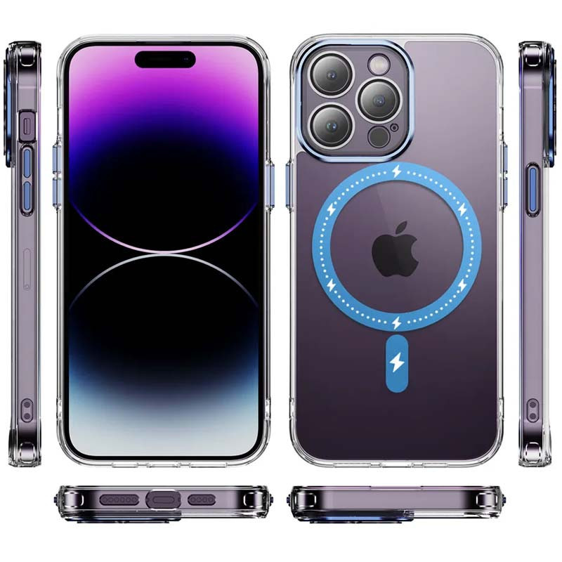 Чехол TPU+PC Colorful with Magnetic Fit для Apple iPhone 12 Pro (6.1") Херсон - изображение 9
