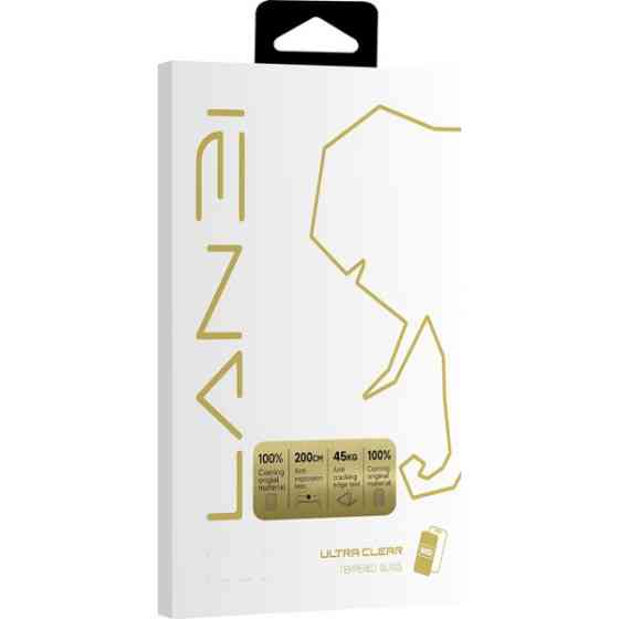 DM Захисне скло Lanbi Ultra+ Corning Glass для iPhone 12 Pro Max Black (Код товару:38213) Харків