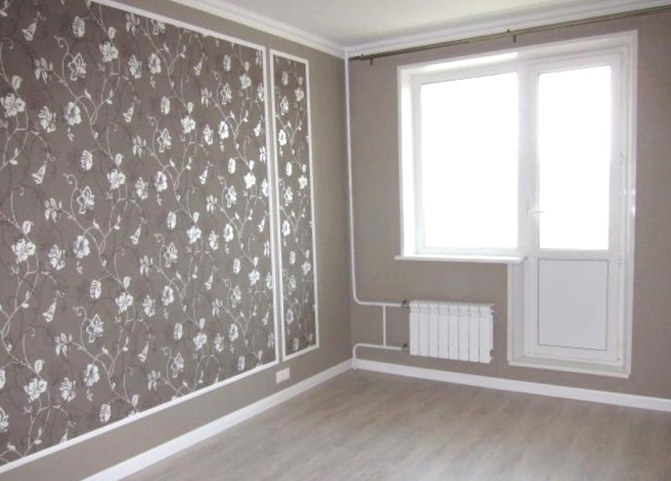 Поклейка шпалер Ремонт квартир недорого Киев - изображение 1