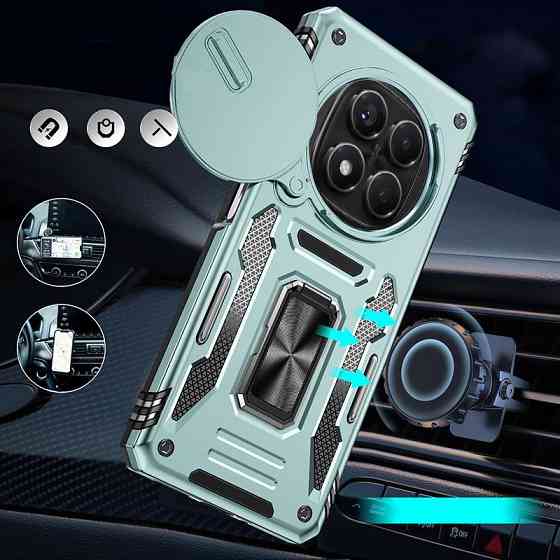 Ударопрочный чехол Camshield Army Ring для Xiaomi Redmi Note 14 Pro 4G/5G / Poco X7 Херсон