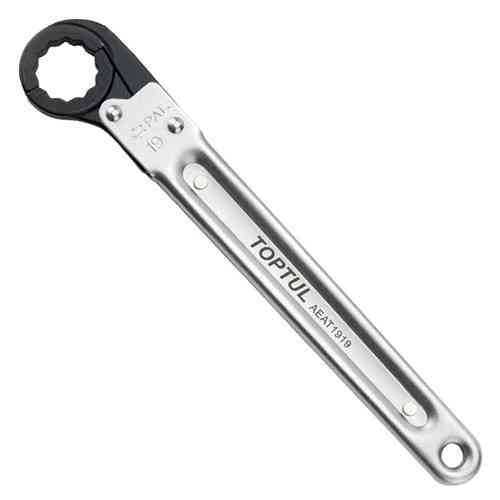 Ключ накидной с трещеткой раскрывающийся TOPTUL 10мм AEAT1010 Харків