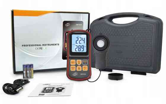 Люксметр + термометр, Bluetooth 200000 Lux BENETECH GM1030 Харьков